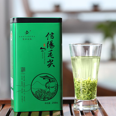  洛阳农品 蓝天茗茶 信阳毛尖一级绿茶250g当季茶叶