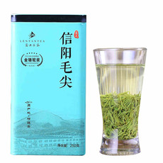  洛阳农品 手绘小镇 信阳毛尖特级绿茶250g