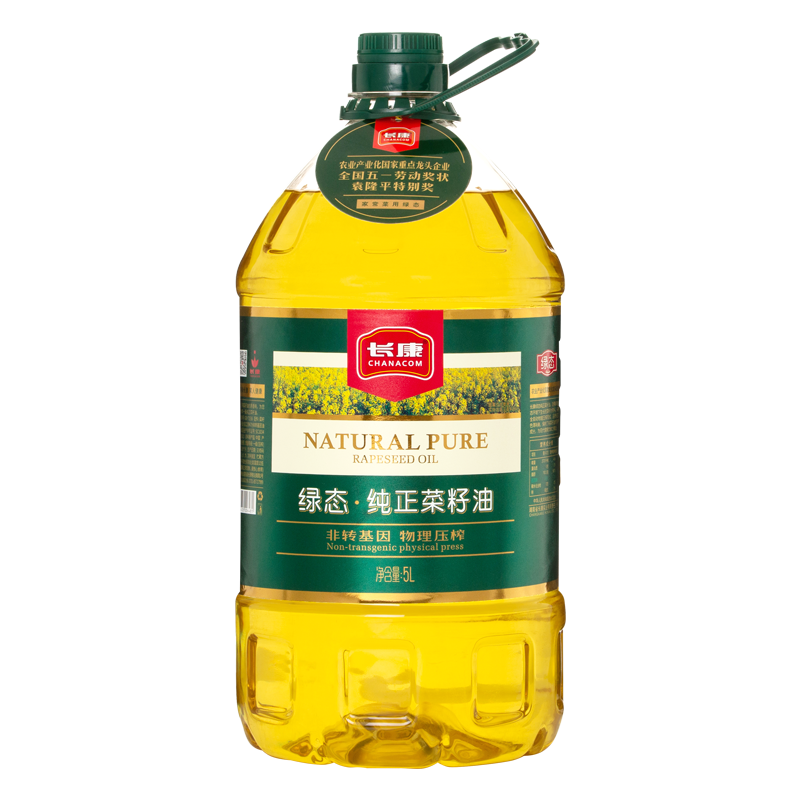 长康 绿态纯正菜籽油5L