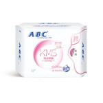 ABC 夜用卫生巾纤薄棉柔8片280mm单包（K12）(0770)