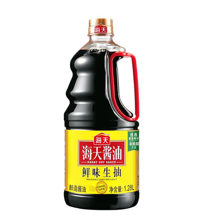 海天 调味品 鲜味生抽 1.28L图片