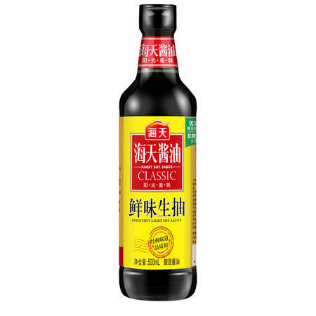 海天 鲜味生抽 500ml*3