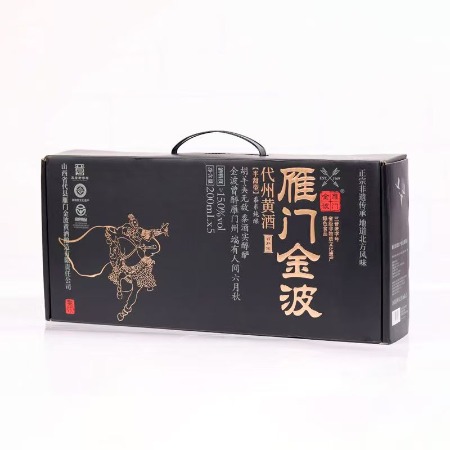 梨花春 雁门金波【山西忻州】代县雁门黄酒（礼盒装）200ml*