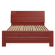 红星鼎龙 实木床中式简约双人床单人床卧室经济型储物床婚床实木大床1米