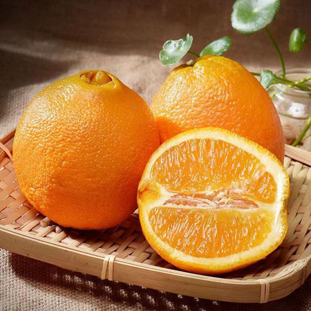 沃丰沃 【助农】湖北秭归伦晚脐橙9斤新鲜橙子现摘当季水果手剥冰糖果冻图片