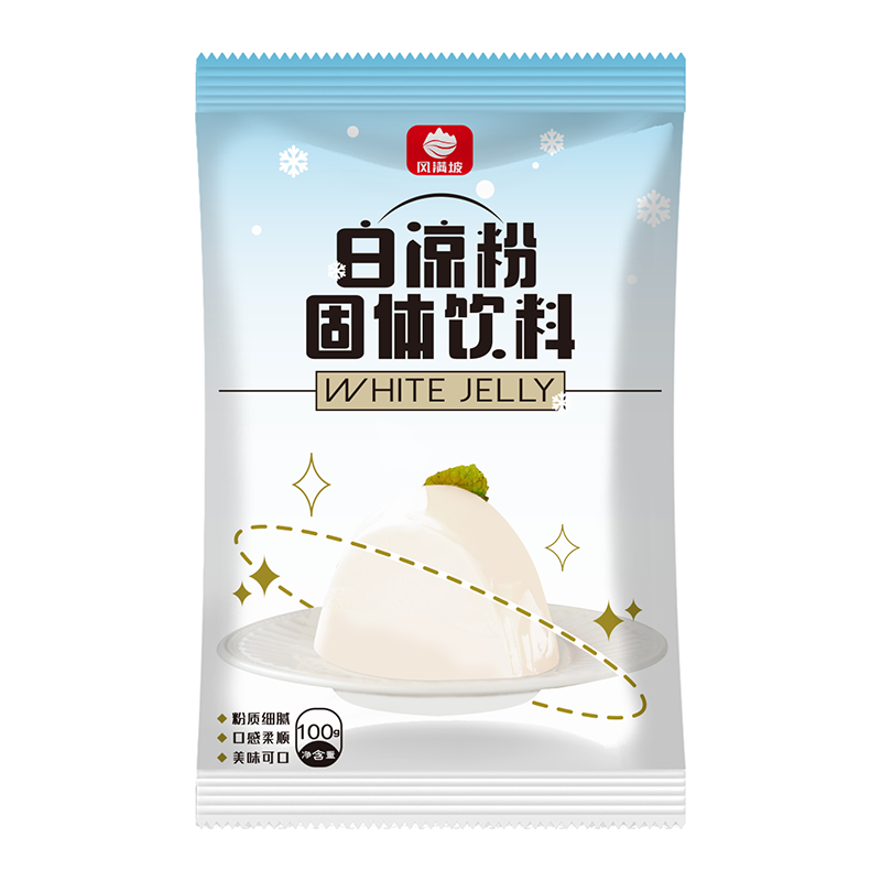 畅风坡 白凉粉儿童可食用果冻粉家用自制【20包4斤】奶茶店冰