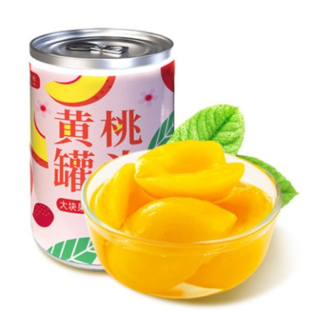 西瓜味的童话 黄桃罐头开罐即食水果罐头【425g】听装休闲食品零食整箱图片