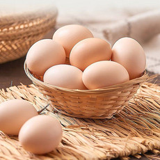 外婆喵 【土鸡蛋8枚】正宗农家散养自养新鲜草鸡蛋柴笨鸡蛋杂粮蛋月子蛋