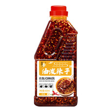 吉匠  四川风味油泼辣子420ml【香辣】红油辣椒油商用油辣子