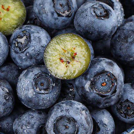外婆喵 【蓝莓*4盒】新鲜中果当季现摘高山甜怡颗蓝莓生鲜时令水果图片