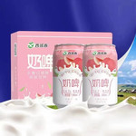 西域春 白桃味奶啤300ml*12罐/箱