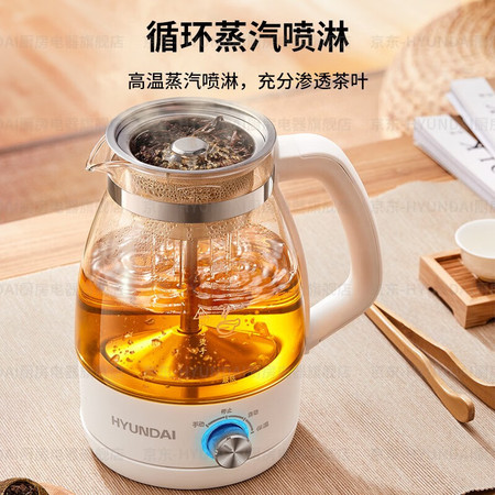 现代/HYUNDAI 韩国煮茶器QC-ZC1017迷你养生壶图片