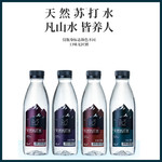 凡山 天然苏打水ph8.5+弱碱无糖无气330ml*12瓶