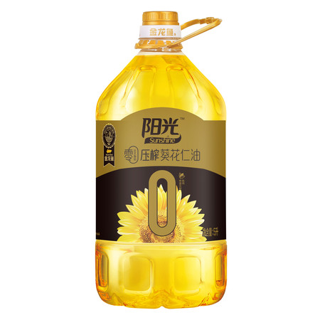 金龙鱼 阳光零反式脂肪压榨葵花仁油5L(压榨/特渠专供)图片