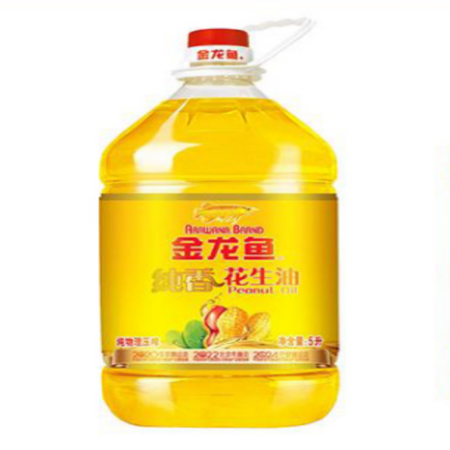 金龙鱼 纯香花生油5L