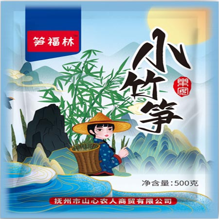 笋福林 清水小竹笋500g*4袋图片