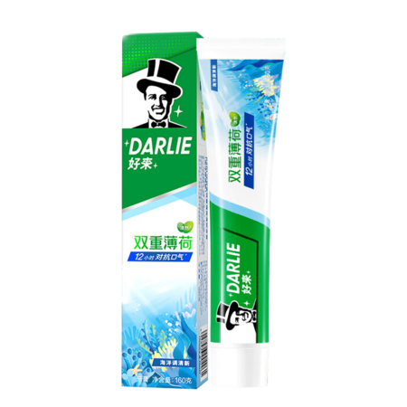 好来（DARLIE） 双重薄荷 海洋清新/森林清新/百香果味/白桃味