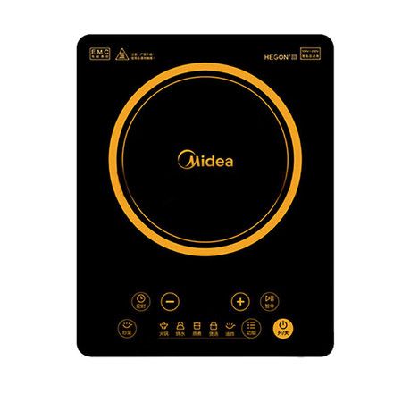 美的/MIDEA 电磁炉 家用 2200W大功率  C22-HT2218HM