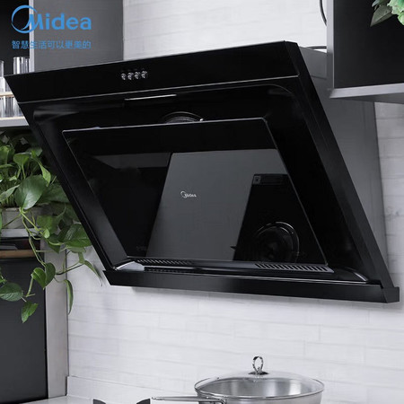 美的/MIDEA 17立方爆炒大吸力侧吸式小型油烟机CXW-200-JJD2