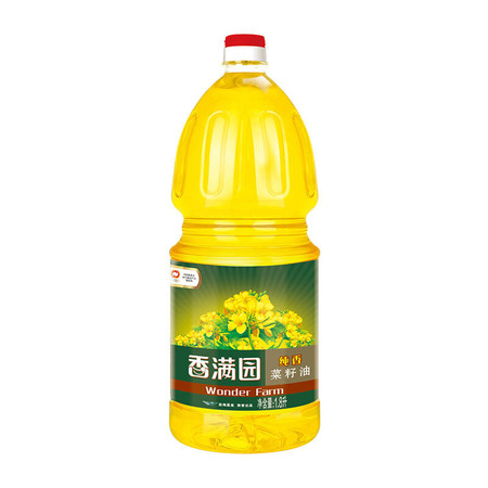 香满园 纯香菜籽油1.8L