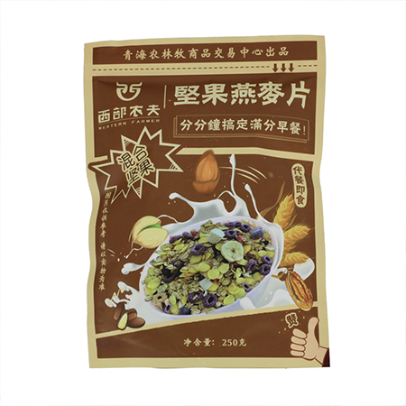 西部农夫 燕麦片早餐即食冲饮干吃脆拌酸奶250g/袋3种口味图片