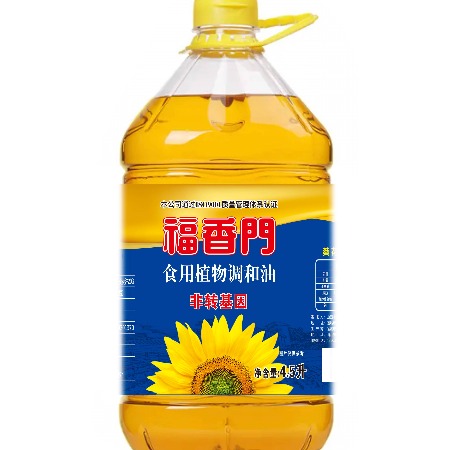 福香门 食用植物调和油(非转基因）4.5L