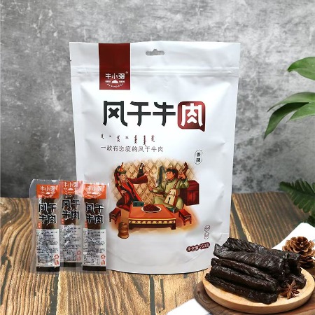 天牧朔方 牛小强 牛肉干250g