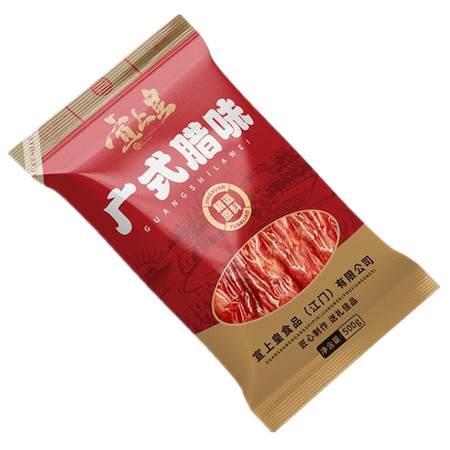 宣上皇 无淀粉广式腊肠猪肉香肠彩袋装500g图片