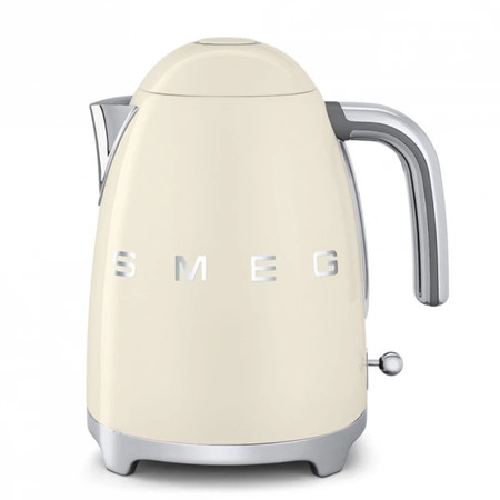 SMEG 意大利复古电热水壶1.7L 进口烧水壶 自动断电不锈钢电水壶