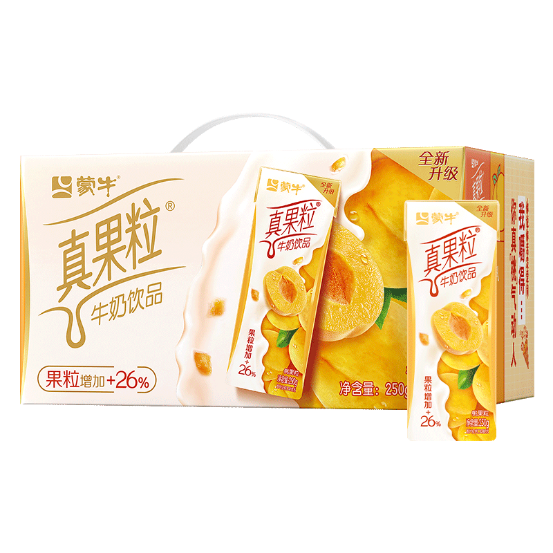 蒙牛 真果粒黄桃果粒