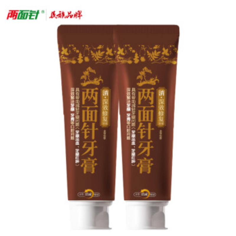 两面针 深效修复牙膏养龈固齿（80g*2）