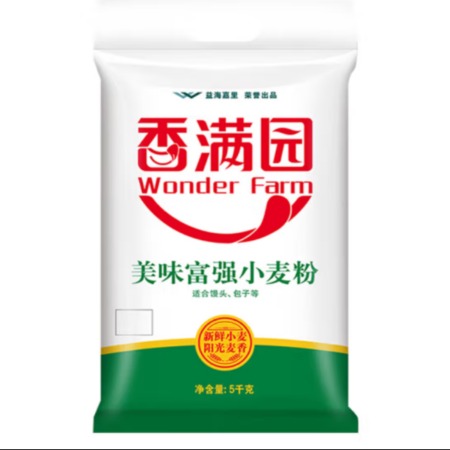 香满园 面粉 中筋粉 美味富强小麦粉