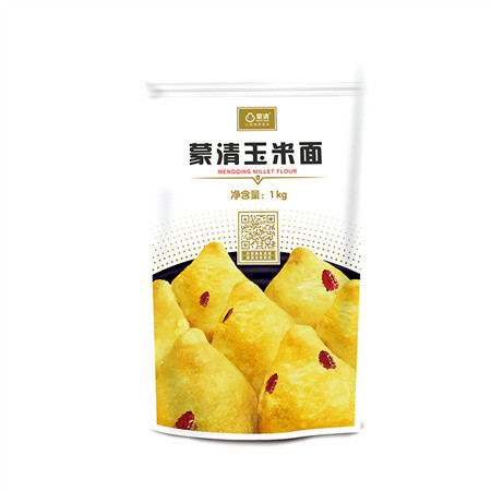 蒙清 杂粮面玉米面1kg*2