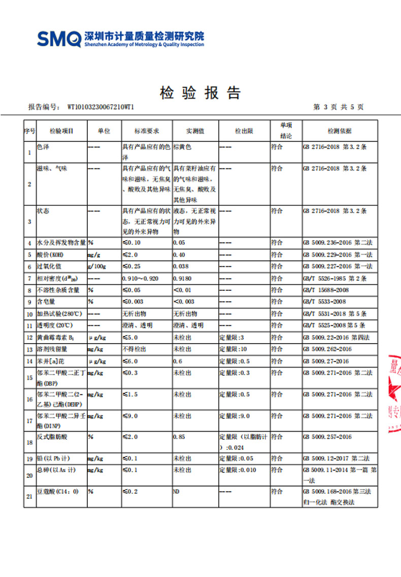 金龙鱼外婆乡小榨巴蜀风味菜籽油压榨一级